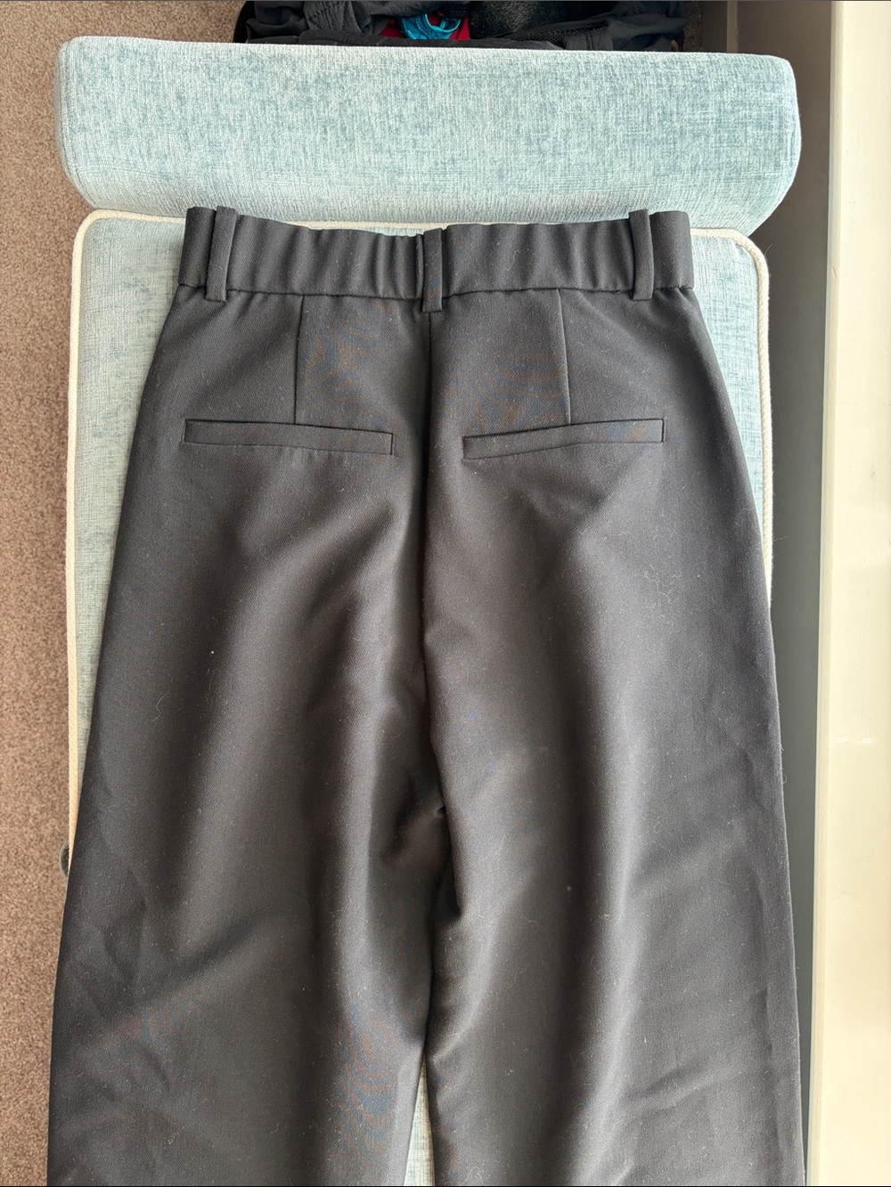 Abercrombie and Fitch Sloane Tailored Trouser Pants Wide Leg Ultra High Long - Picture 6 of 6
